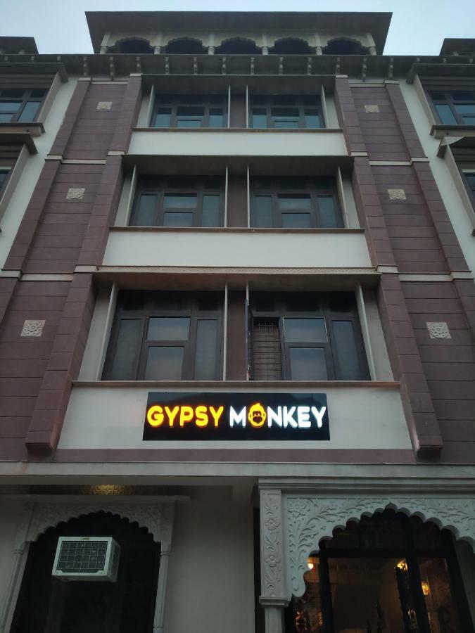 Gypsy Monkey Vandrarhem Jaipur Exteriör bild